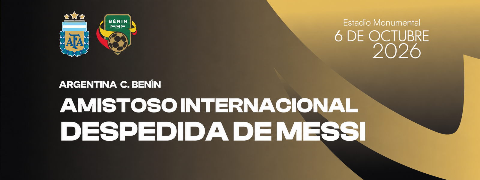 Amistoso internacional — Despedida de Messi