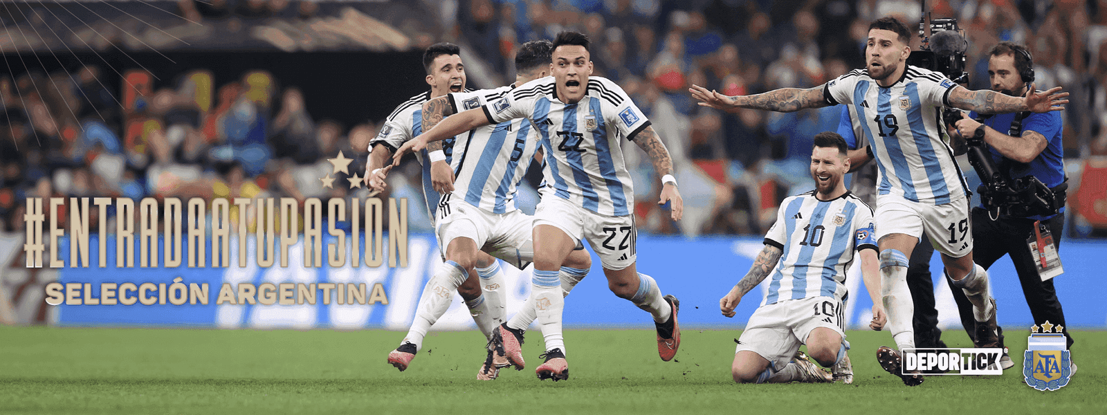 Selección Argentina: entrada a tu pasión